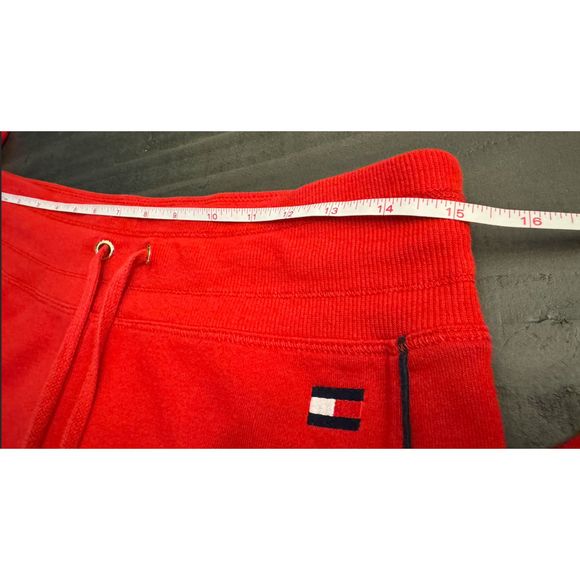 Tommy Hilfiger Sport Red Joggers Stars - Sz S - Picture 8 of 13